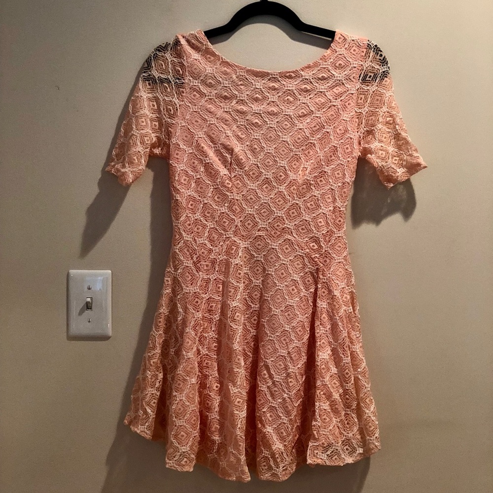 Printed Lace Top